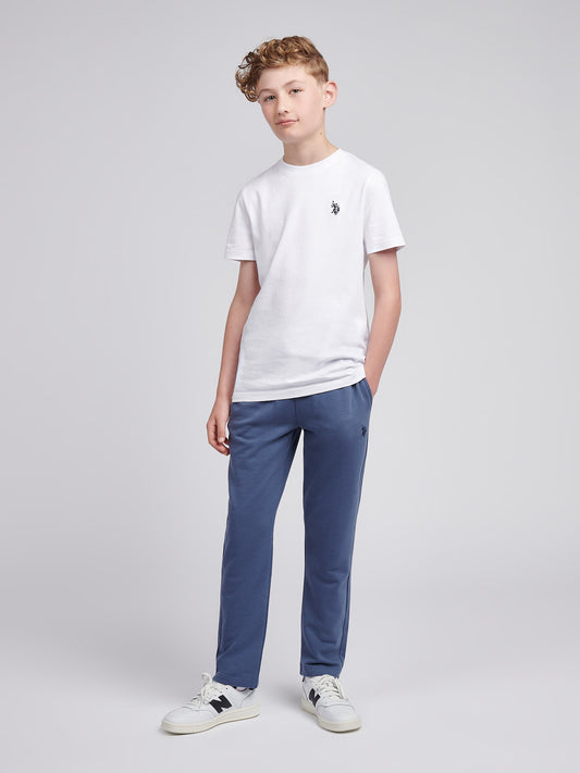 Boys Double Horsemen Straight Leg Jogger in Vintage Indigo