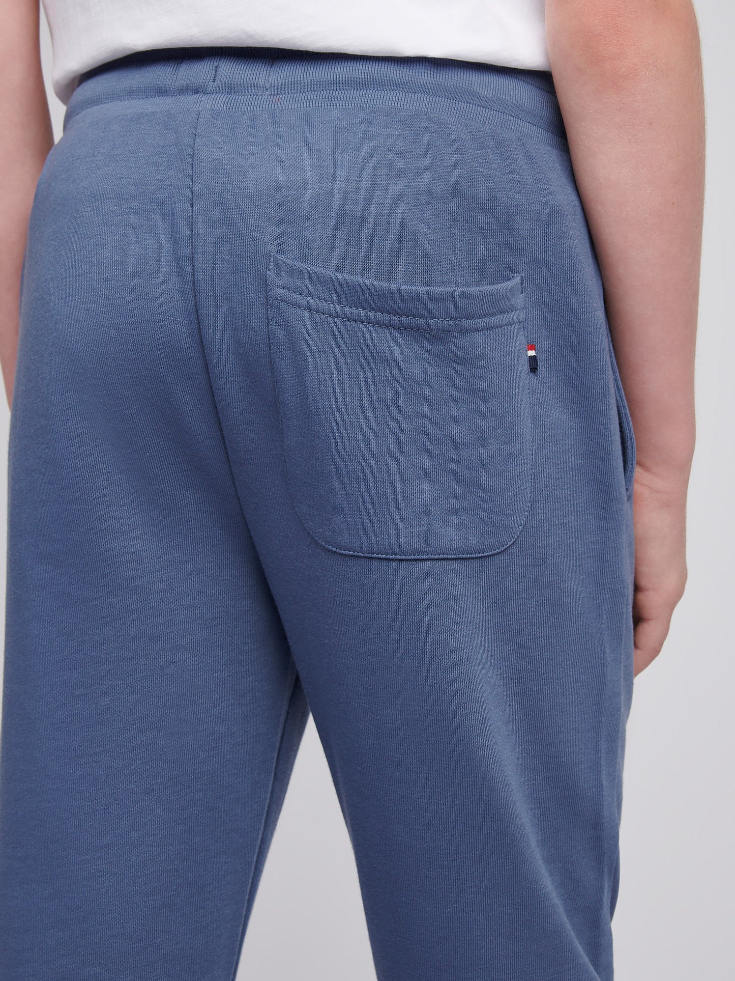 Boys Double Horsemen Straight Leg Jogger in Vintage Indigo