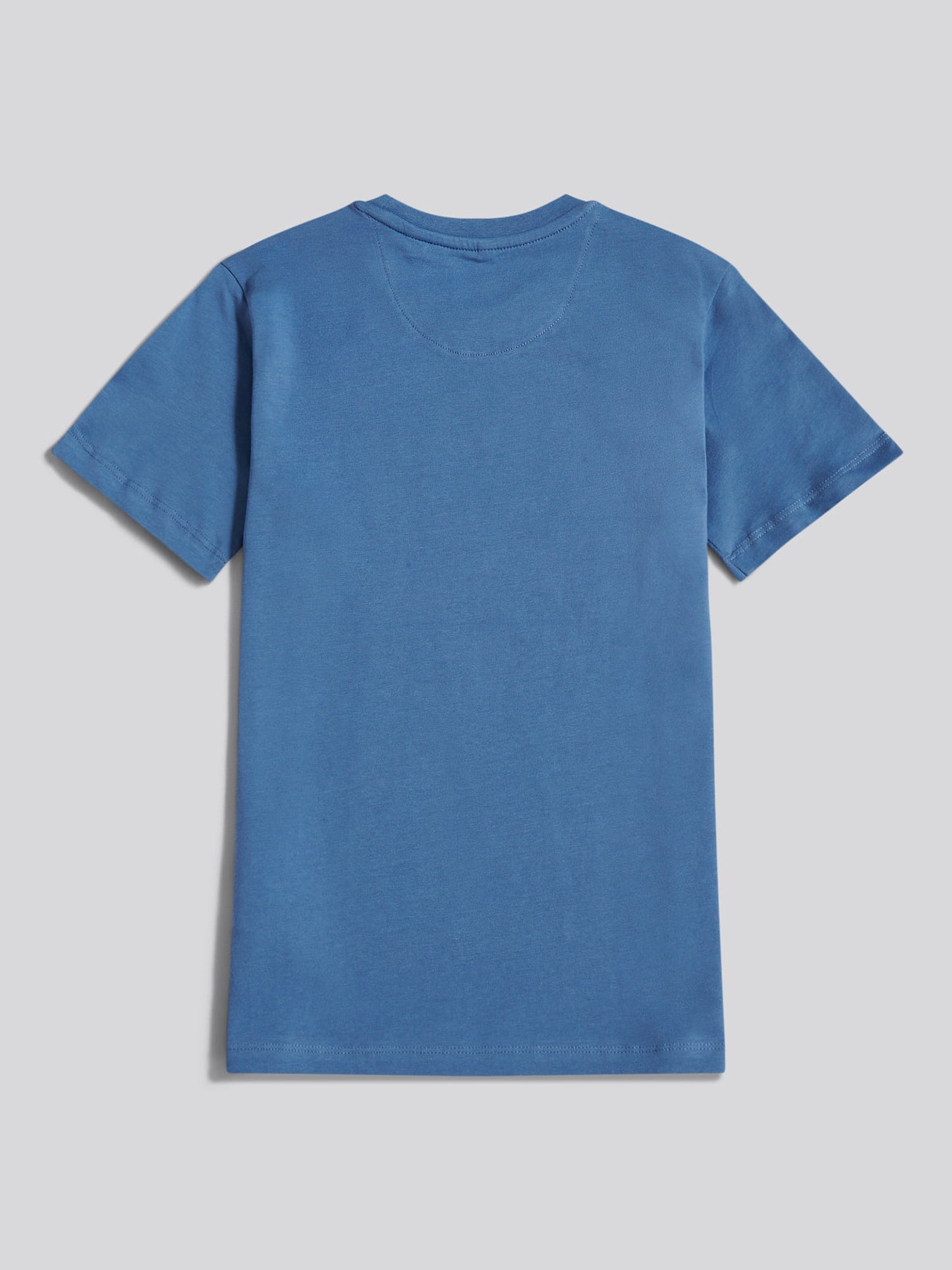 Boys Heritage Graphic Print T-Shirt in Blue Horizon