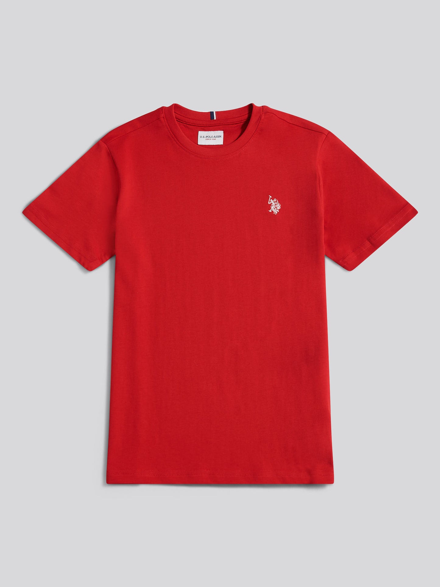 Boys USPA Back Graphic T-Shirt in Haute Red