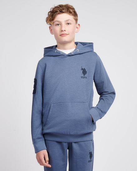 Boys Player 3 Hoodie in Vintage Indigo