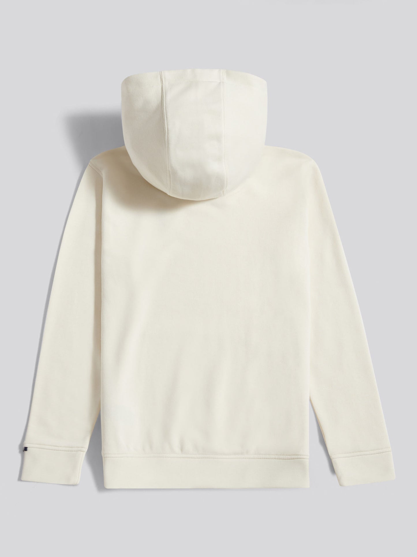 Boys Double Horsemen Hoodie in Whisper White