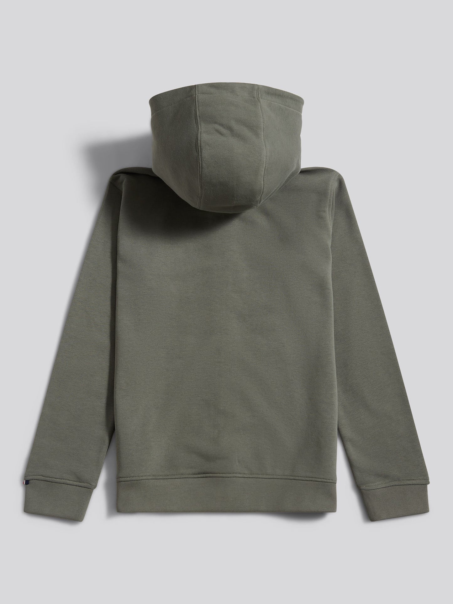 Boys Double Horsemen Zip Hoodie in Mulled Basil