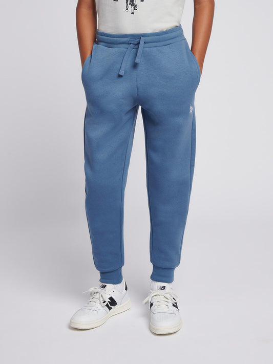 Boys Graphic Crew & Jogger Set in Blue Horizon