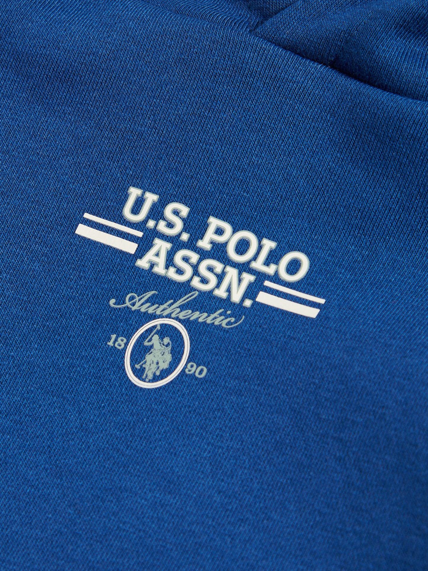 Boys Script Graphic Hoodie & Jogger Set in Navy Peony