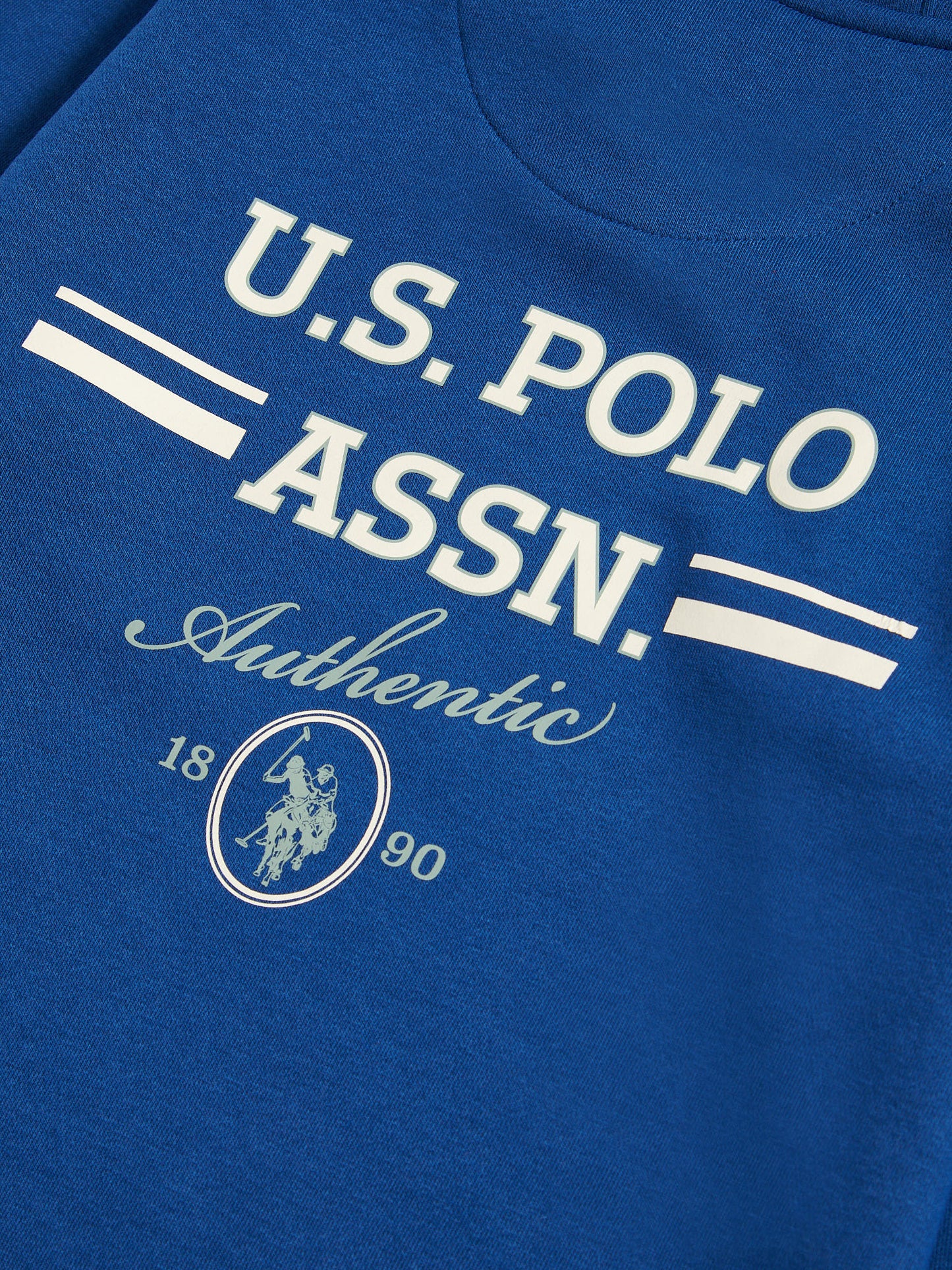 Boys Script Graphic Hoodie & Jogger Set in Navy Peony