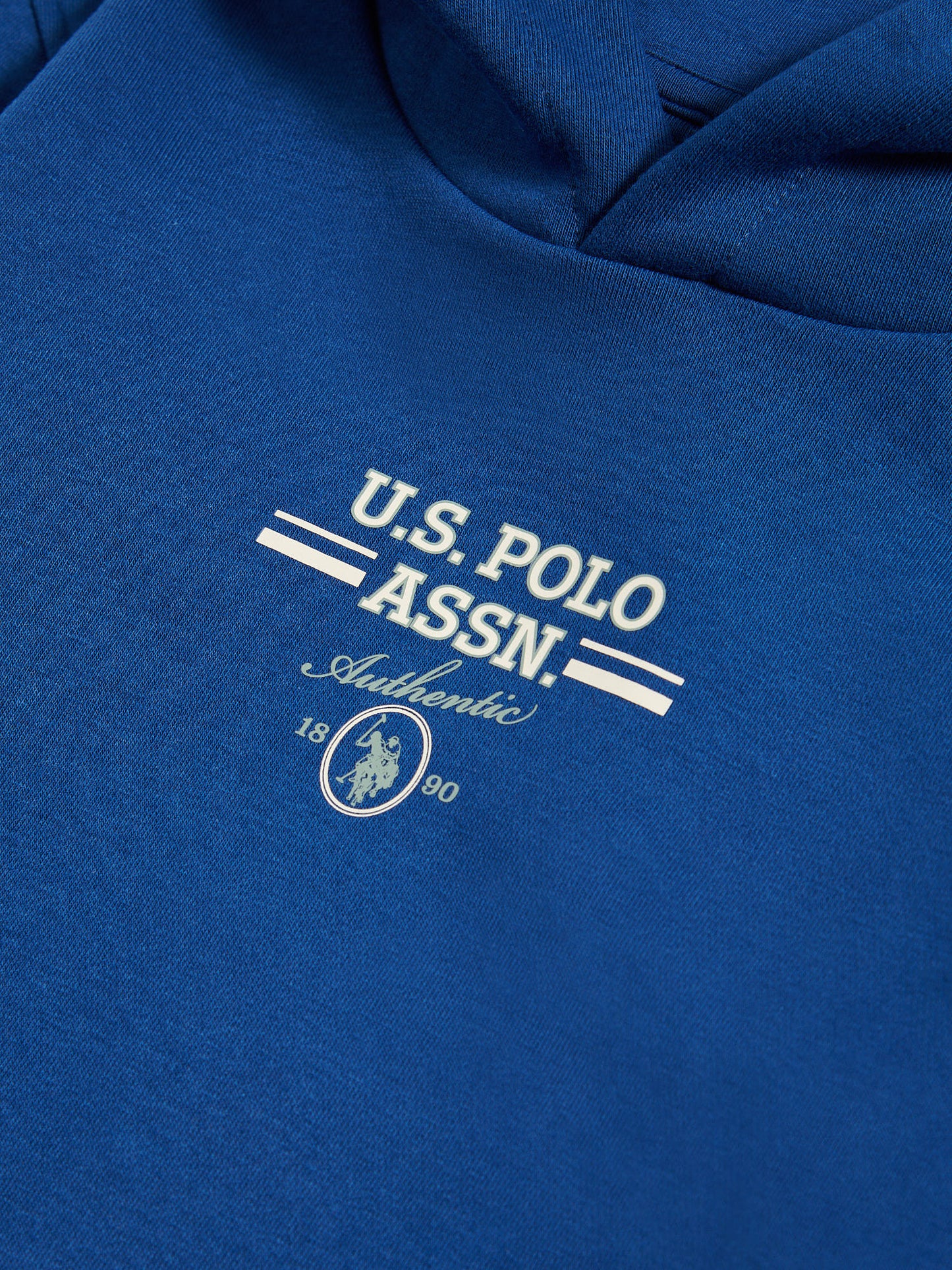 Boys Script Graphic Hoodie & Jogger Set in Navy Peony