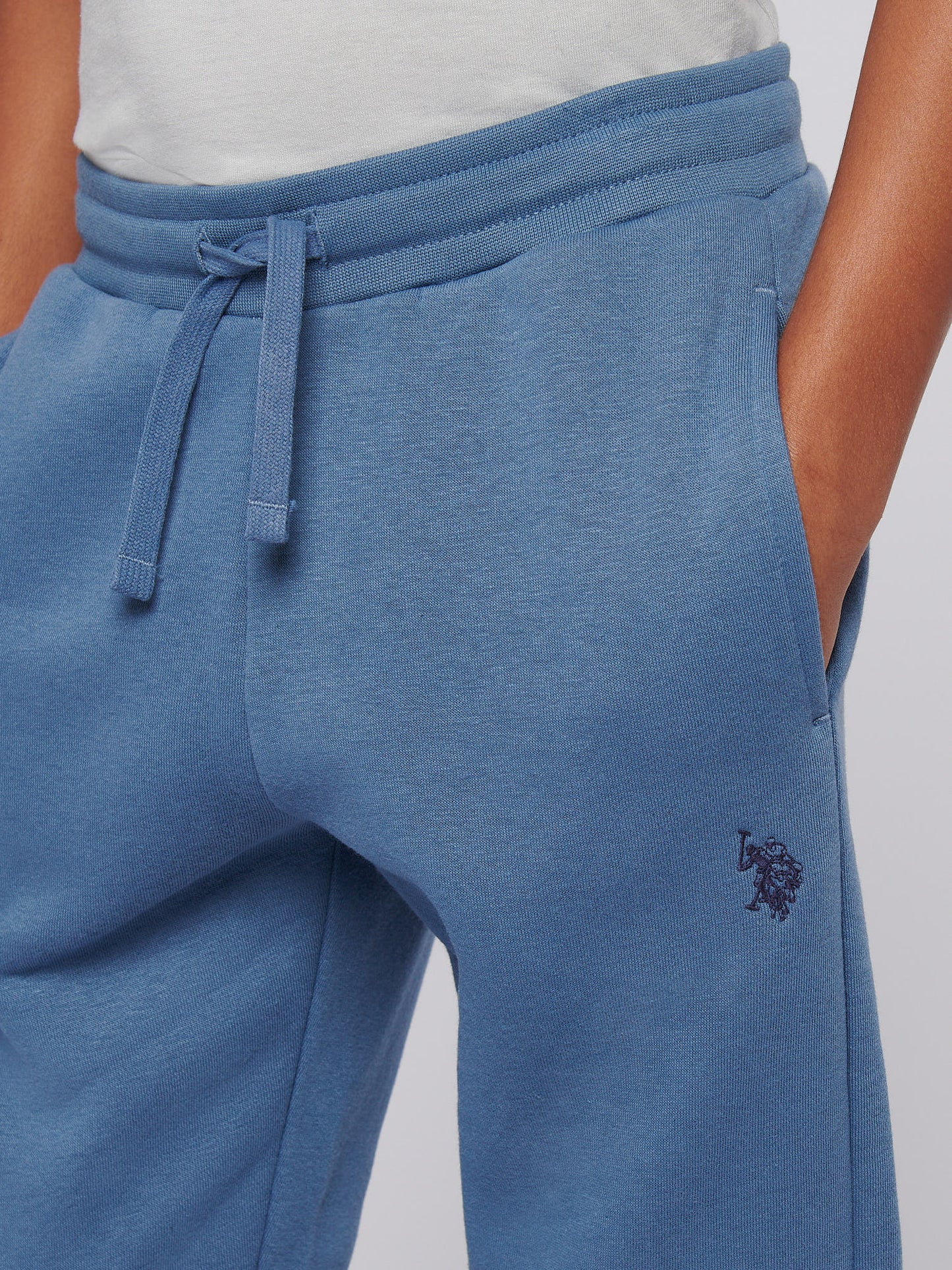 Boys Graphic Zip Hoodie & Jogger Set in Blue Horizon