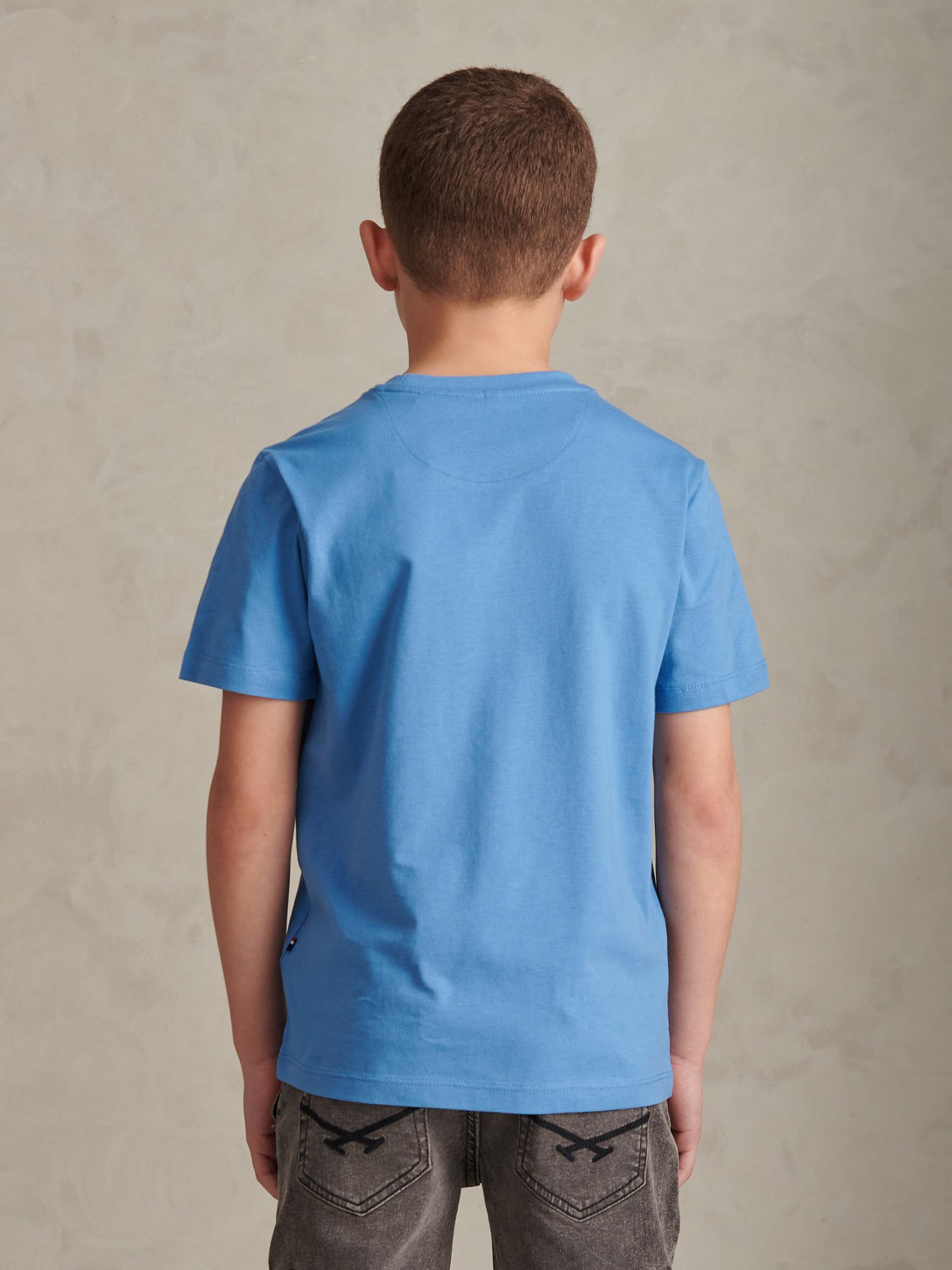 Boys Minimal Circle Print T-Shirt Riviera