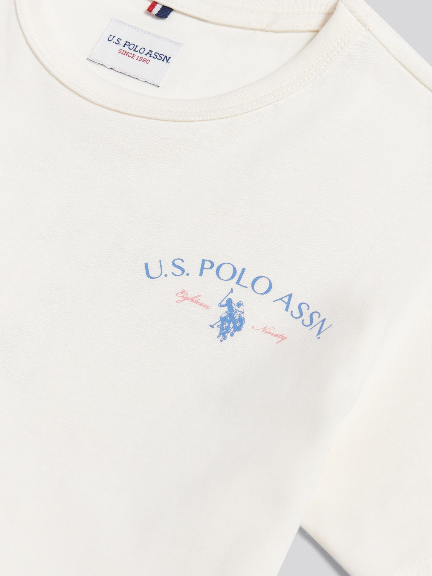 Boys Spirit Of Sport Back Graphic T-Shirt Whisper White