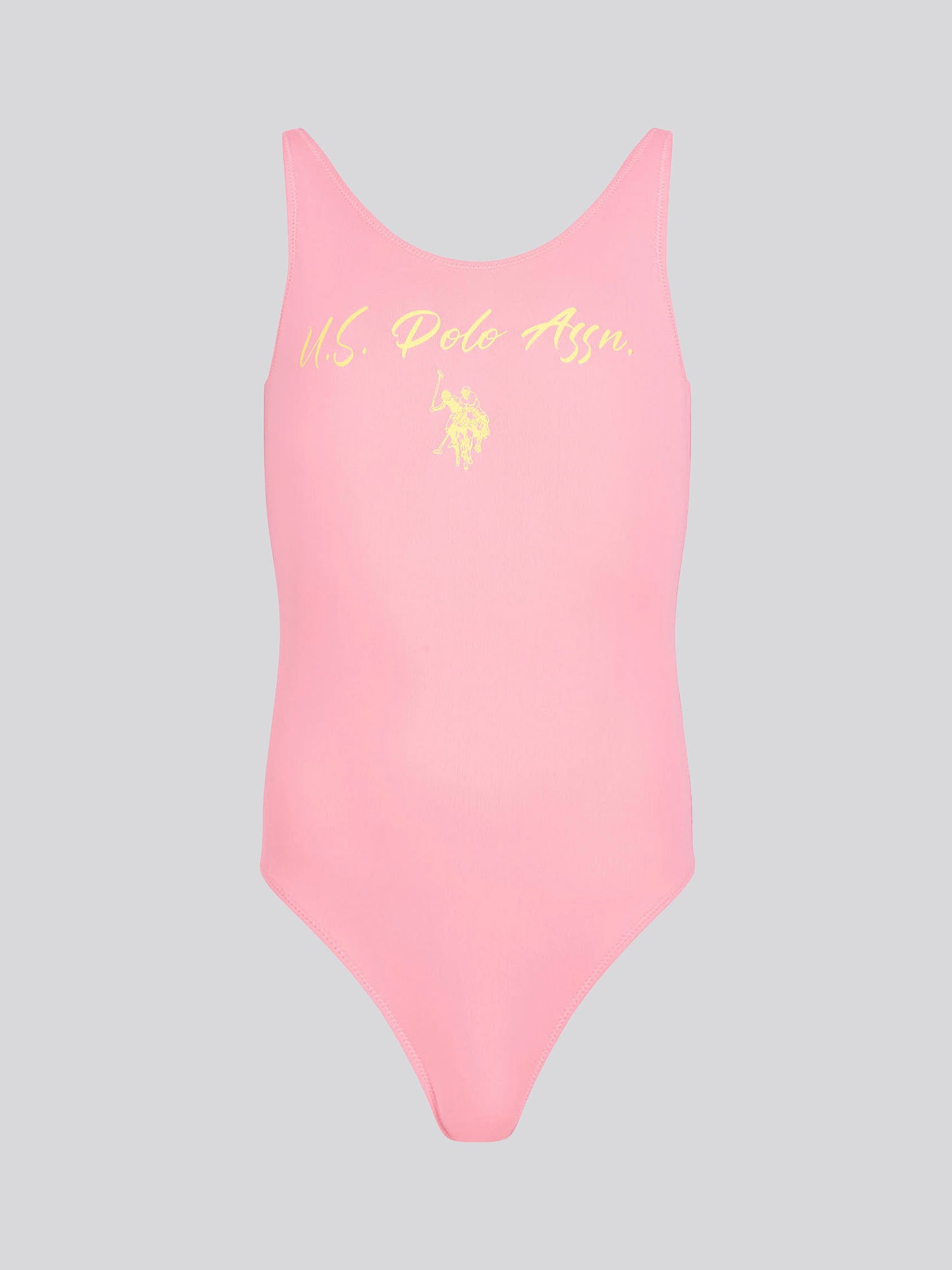 Girls Script Swimsuit in Morning Glory
