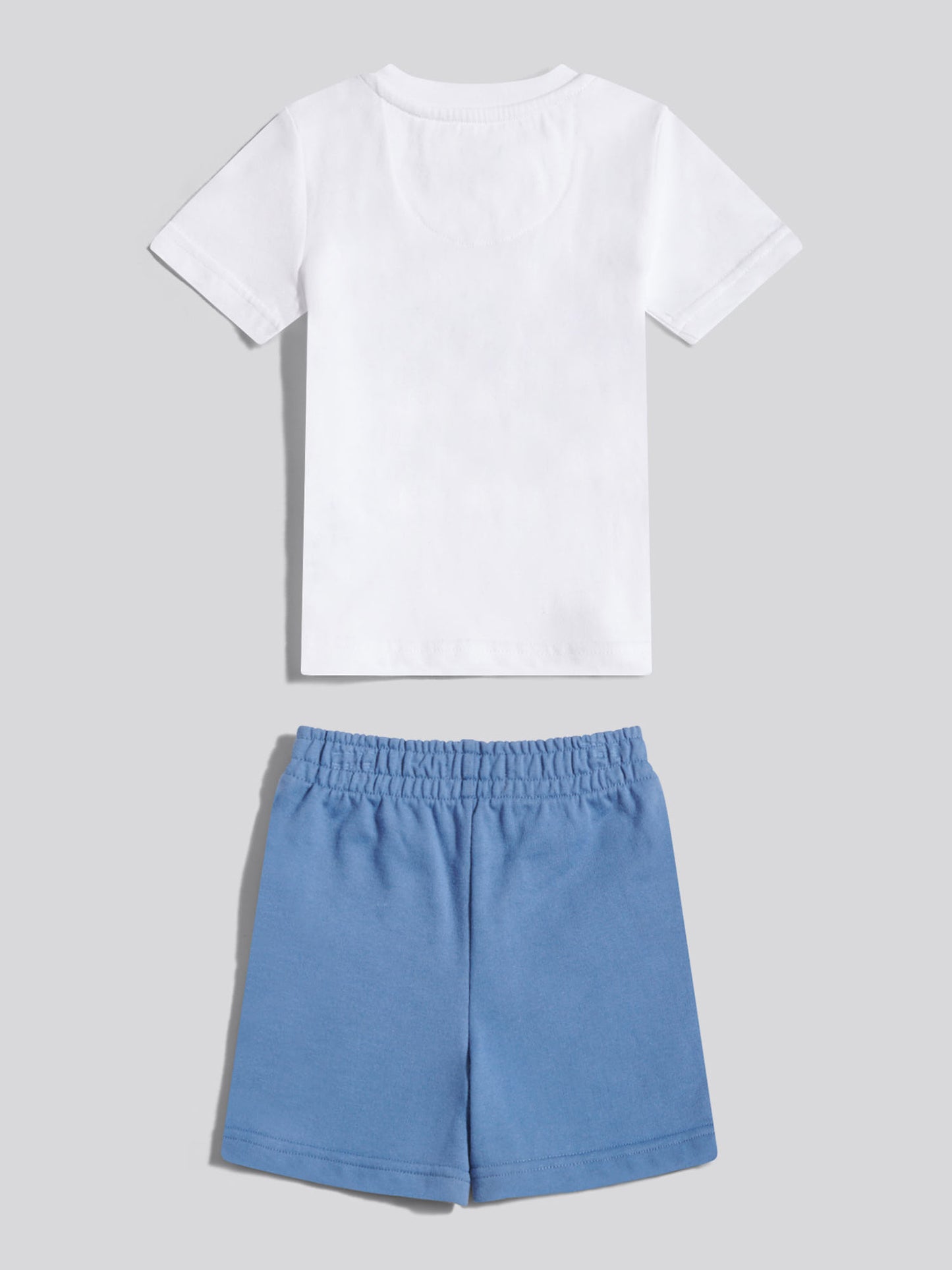 Boys Spirit Graphic T-Shirt &  Loopback Shorts Set Bright White