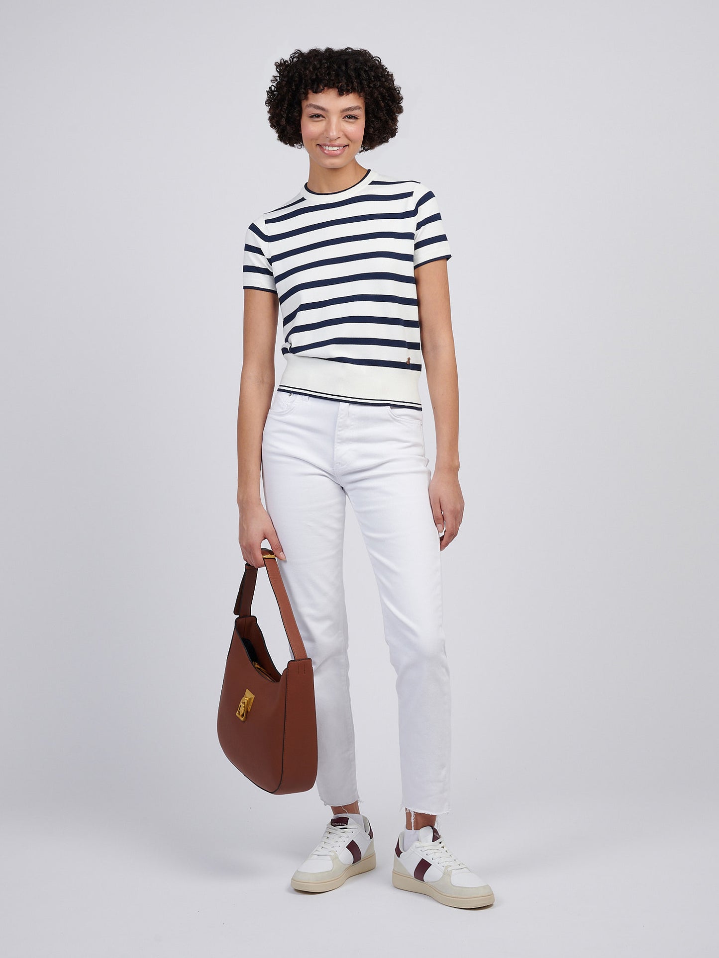 U.S. Polo Assn. Womens Earth Hobo Bag in Tan