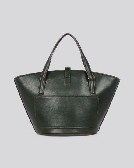 U.S. Polo Assn. Womens Caring Double Handle Bag in Green