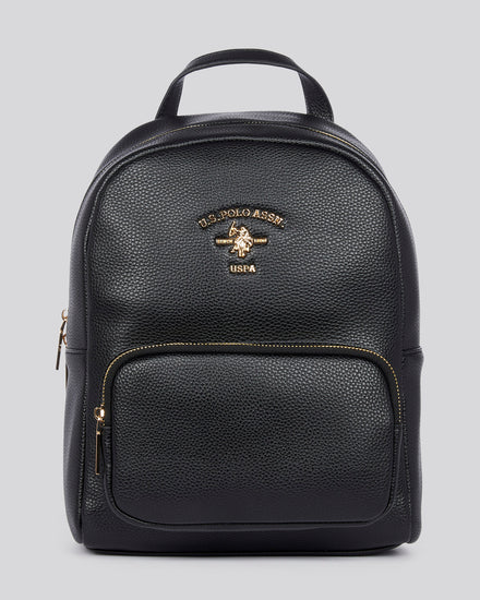 U.S. Polo Assn. Womens Stanford Backpack in Black