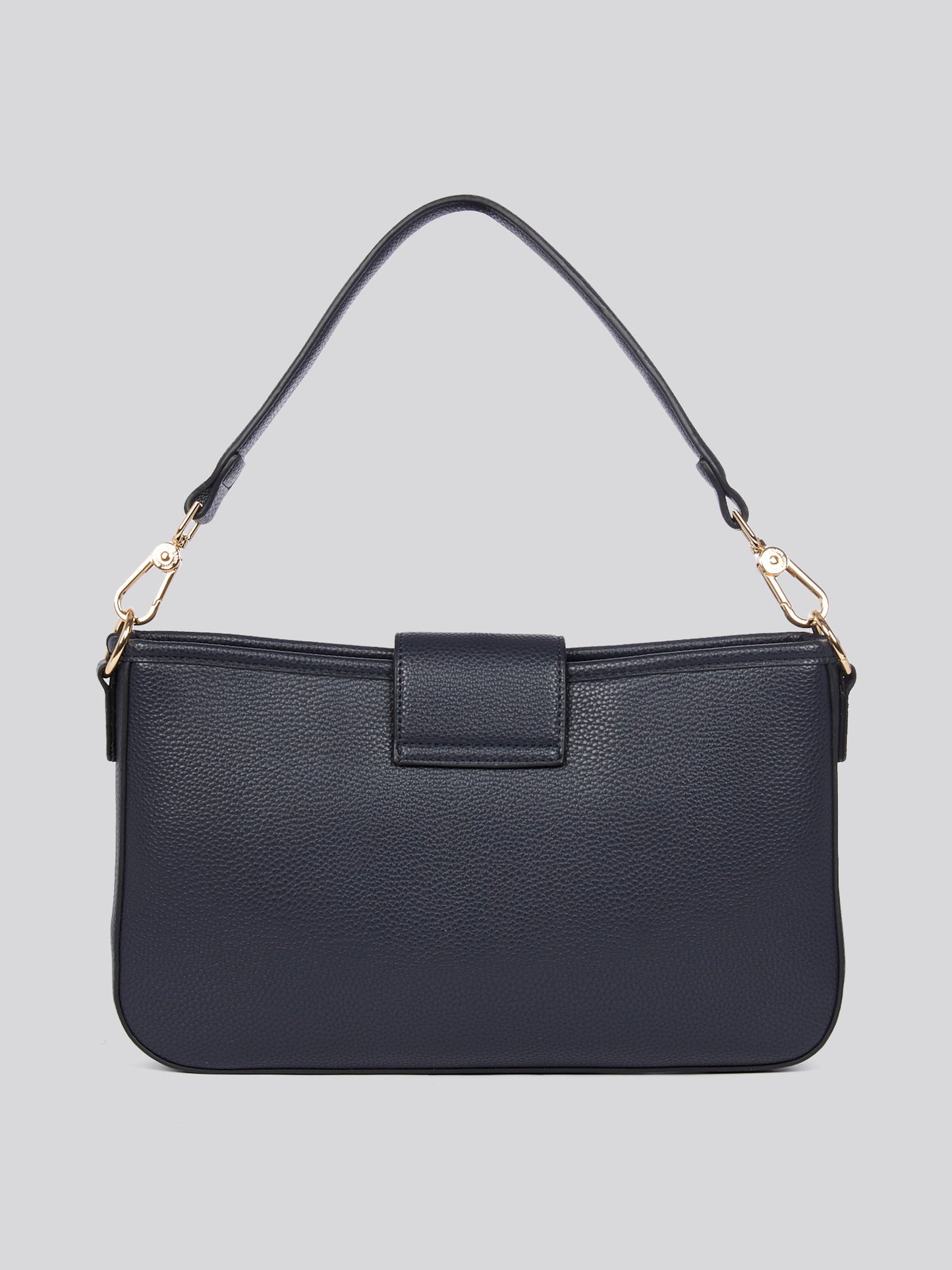 U.S. Polo Assn. Womens Stanford Baguette Bag in Navy