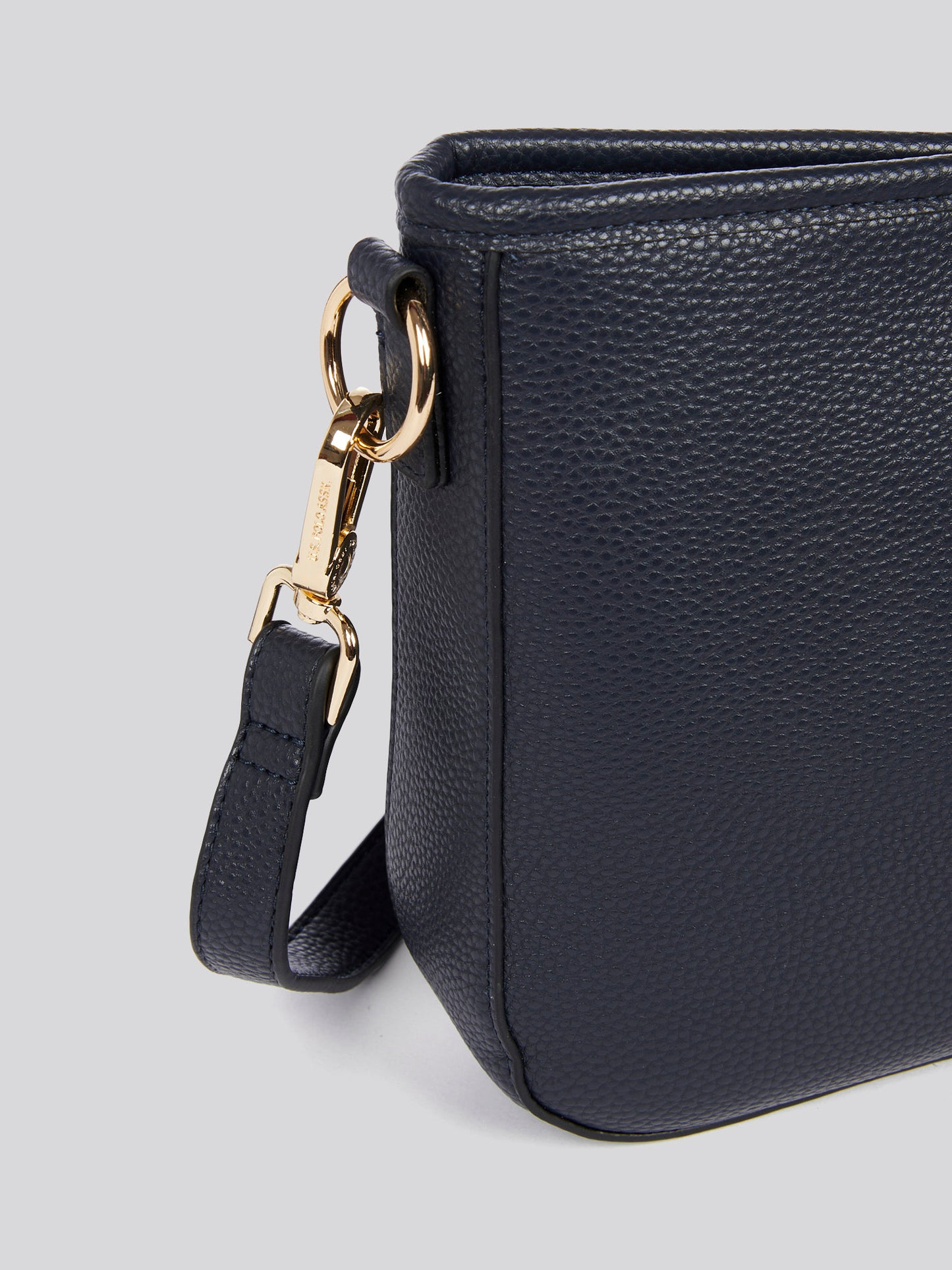 U.S. Polo Assn. Womens Stanford Baguette Bag in Navy