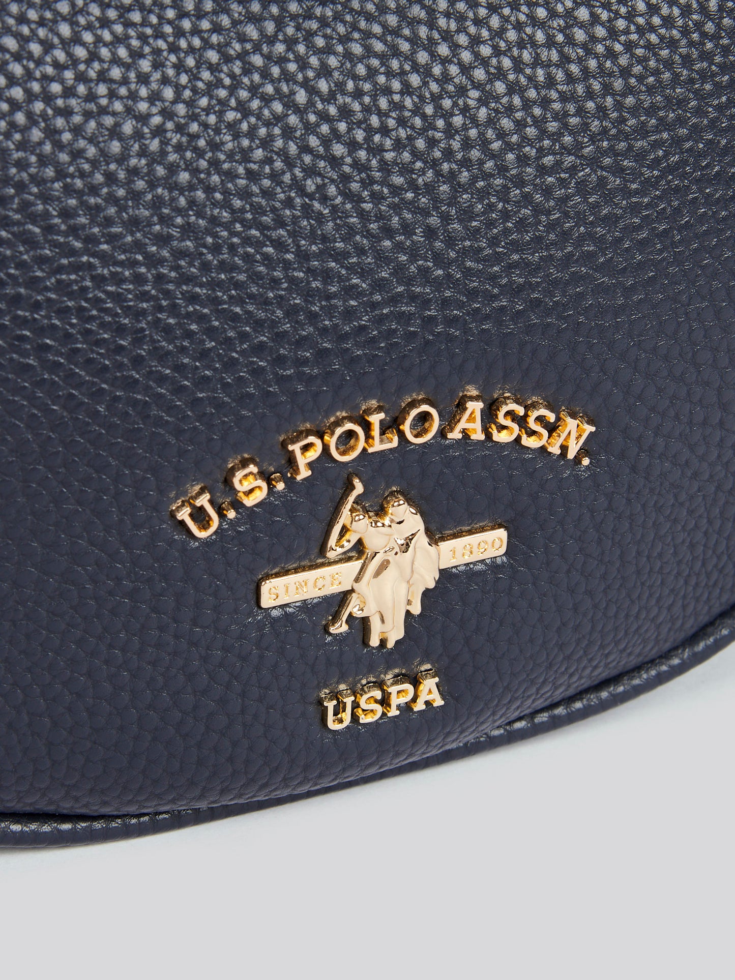 U.S. Polo Assn. Womens Stanford Small Hobo Bag in Navy