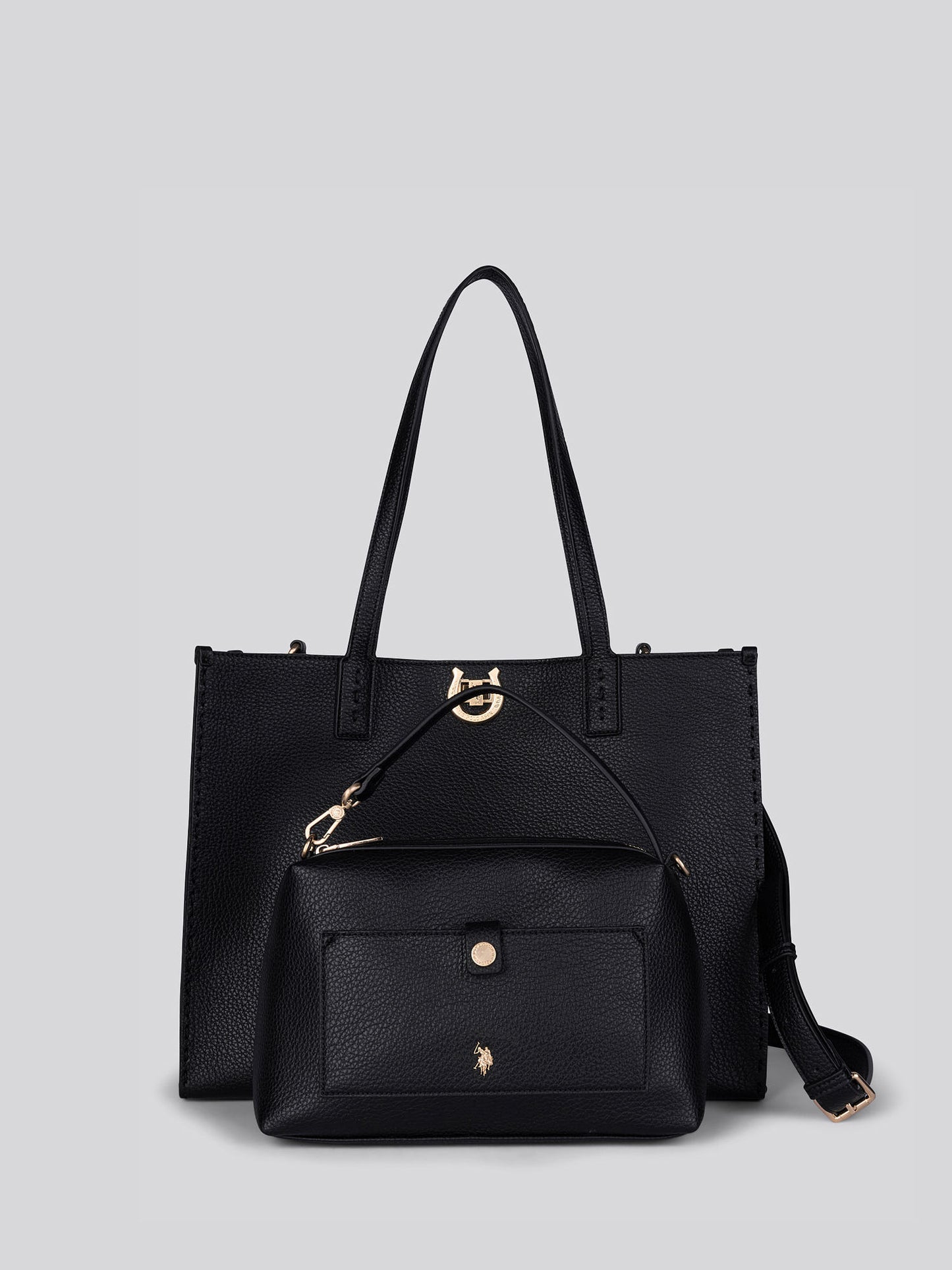 Womens Middleton Large Shopping Bag in Black