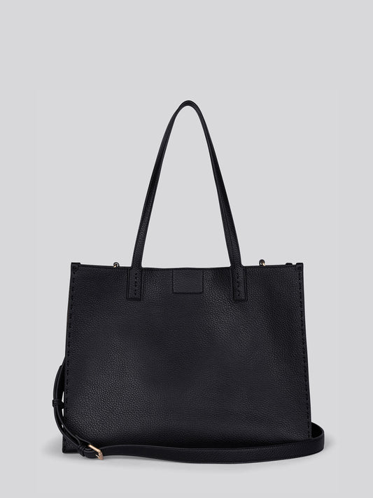 Womens Middleton Large Shopping Bag in Black