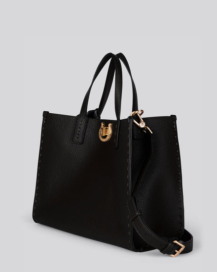 Womens Middleton Double Handle Bag in Black