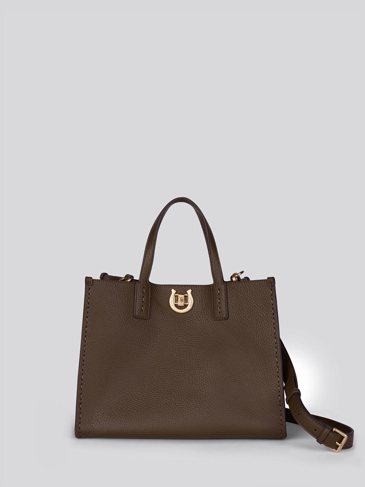 Womens Middleton Double Handle Bag in Stone