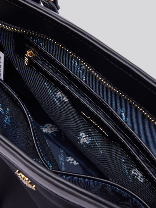 Womens Houston Shopping Bag in Black