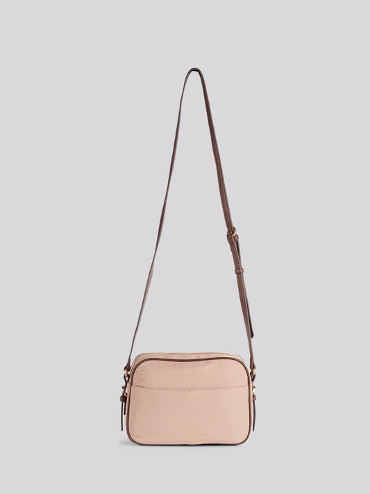 U.S. Polo Assn. Womens Houston Crossbody Pocket Bag Warm Taupe