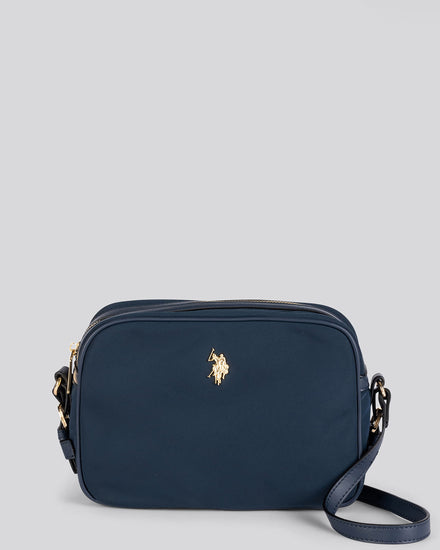 U.S. Polo Assn. Womens Houston Crossbody Bag Navy