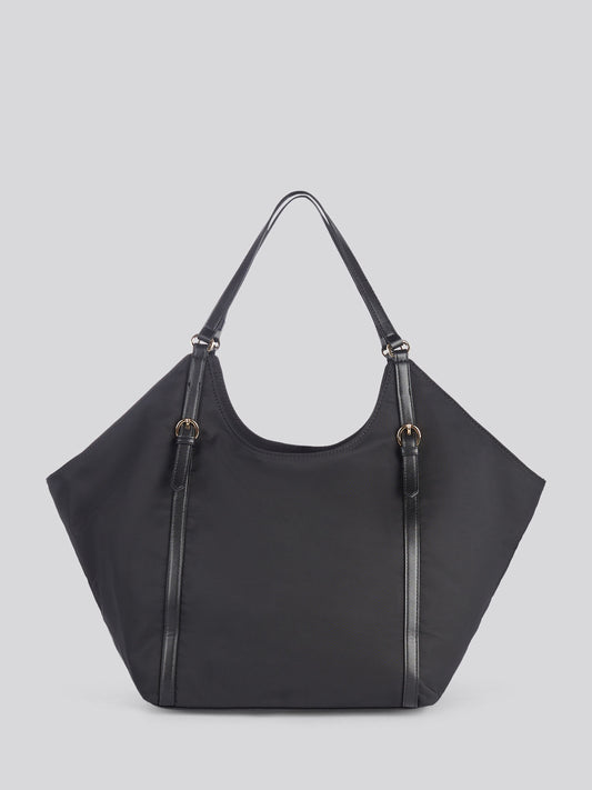 U.S. Polo Assn. Womens Houston Large Double Handle Bag Black