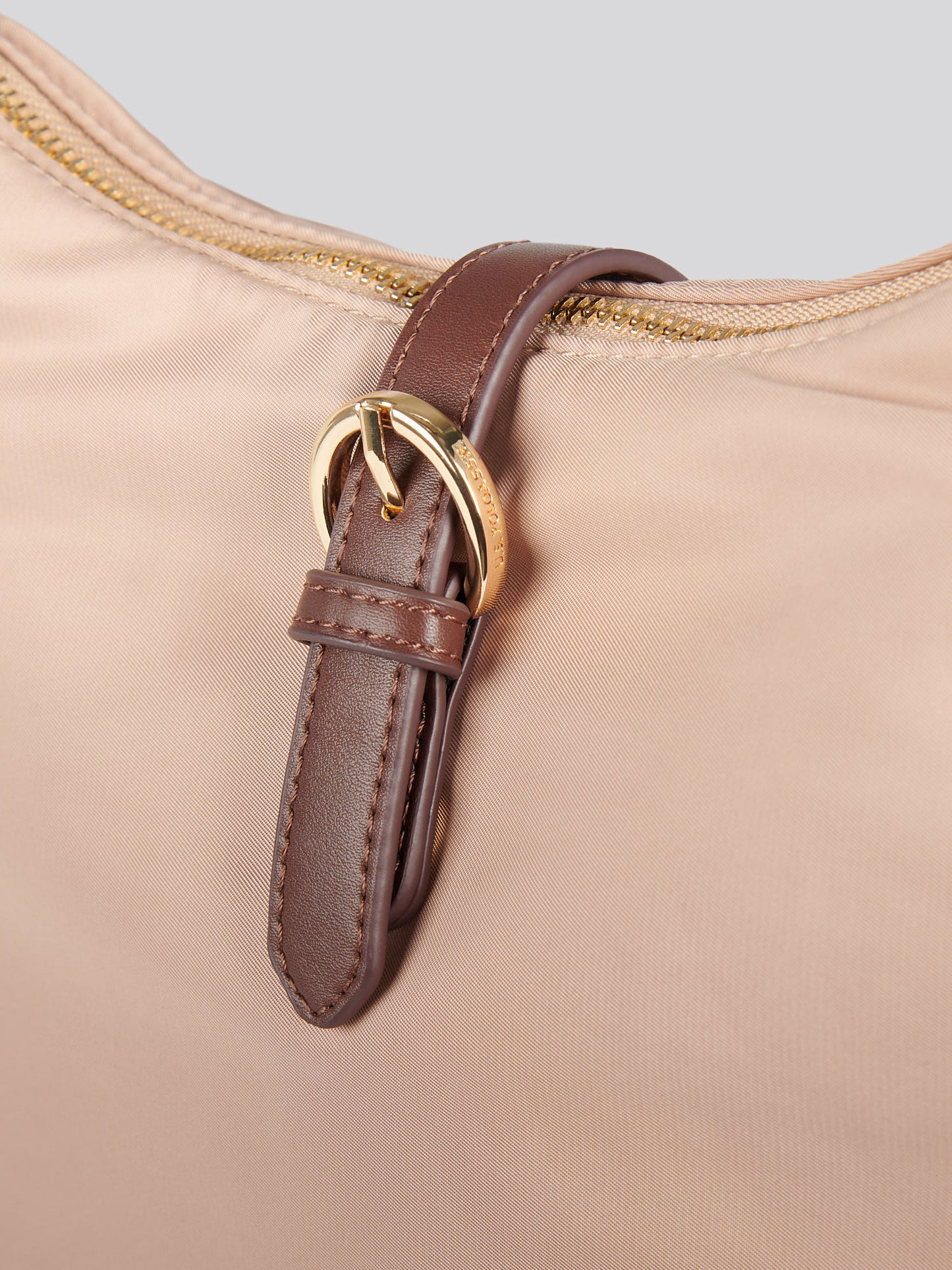 U.S. Polo Assn. Womens Houston Hobo Bag Warm Taupe