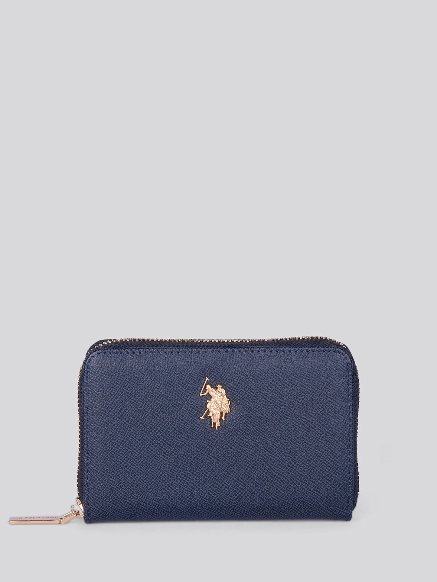 Womens Jones Medium Zip Wallet in Navy