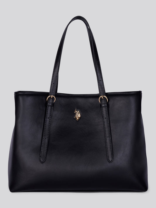 Womens Blackstone Shopping Bag in Black