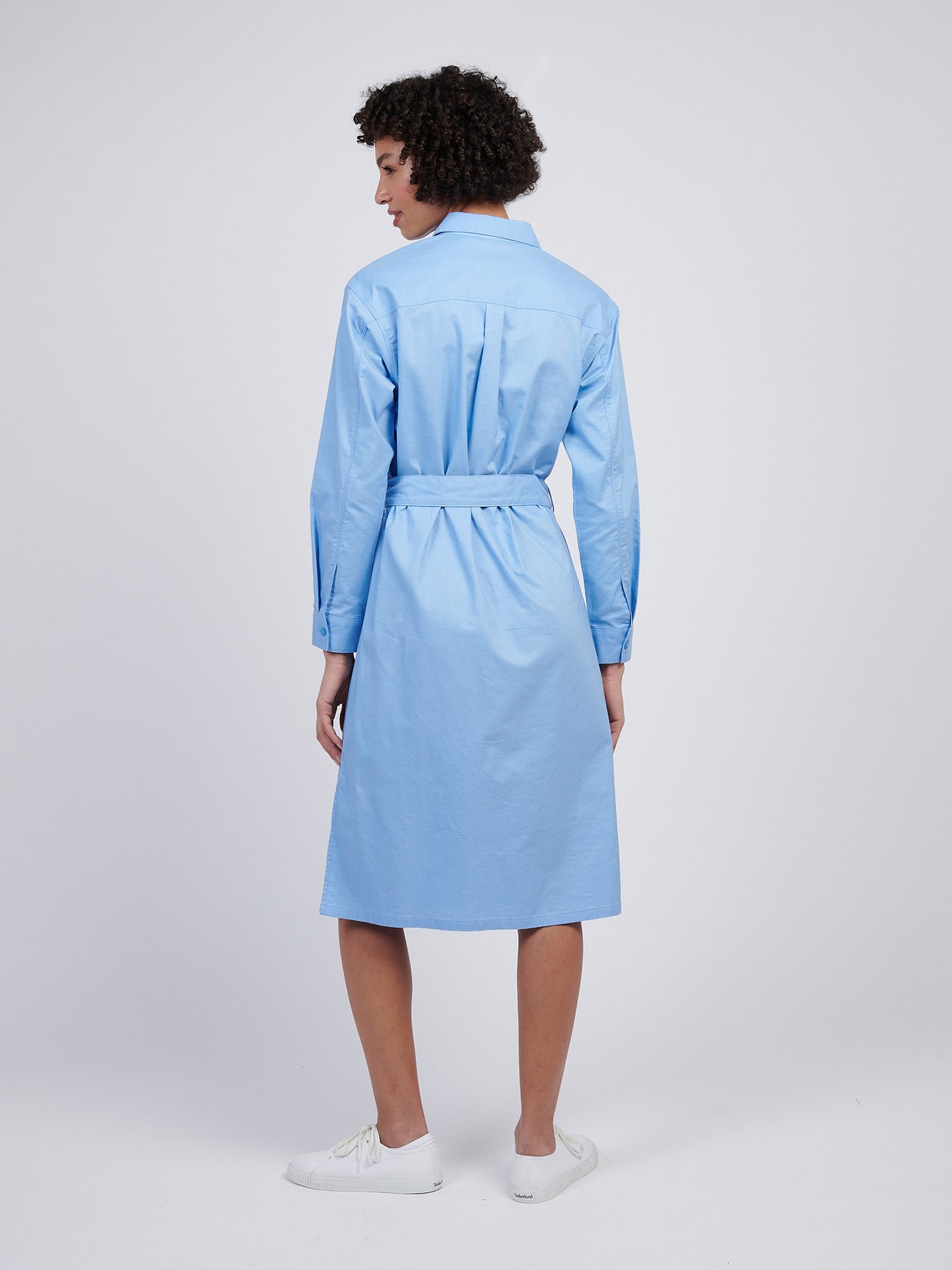 Womens USPA Shirt Dress in Vista Blue