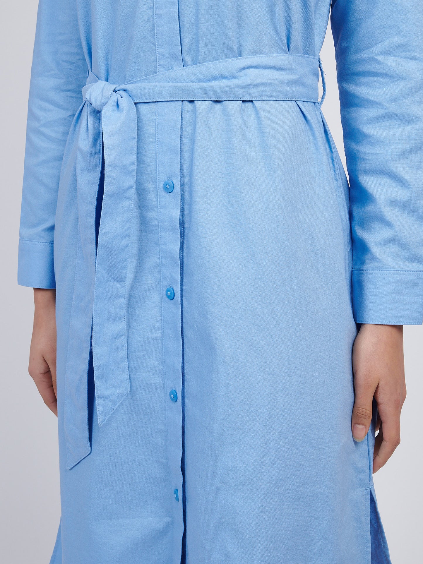 Womens USPA Shirt Dress in Vista Blue