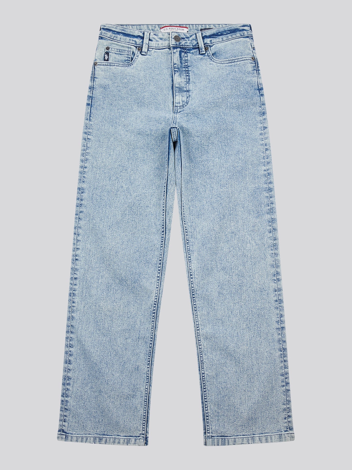 Womens Straight Fit Jean in Stone Wash WUP