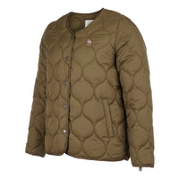 Womens Onion Quilted Jacket in Military Olive