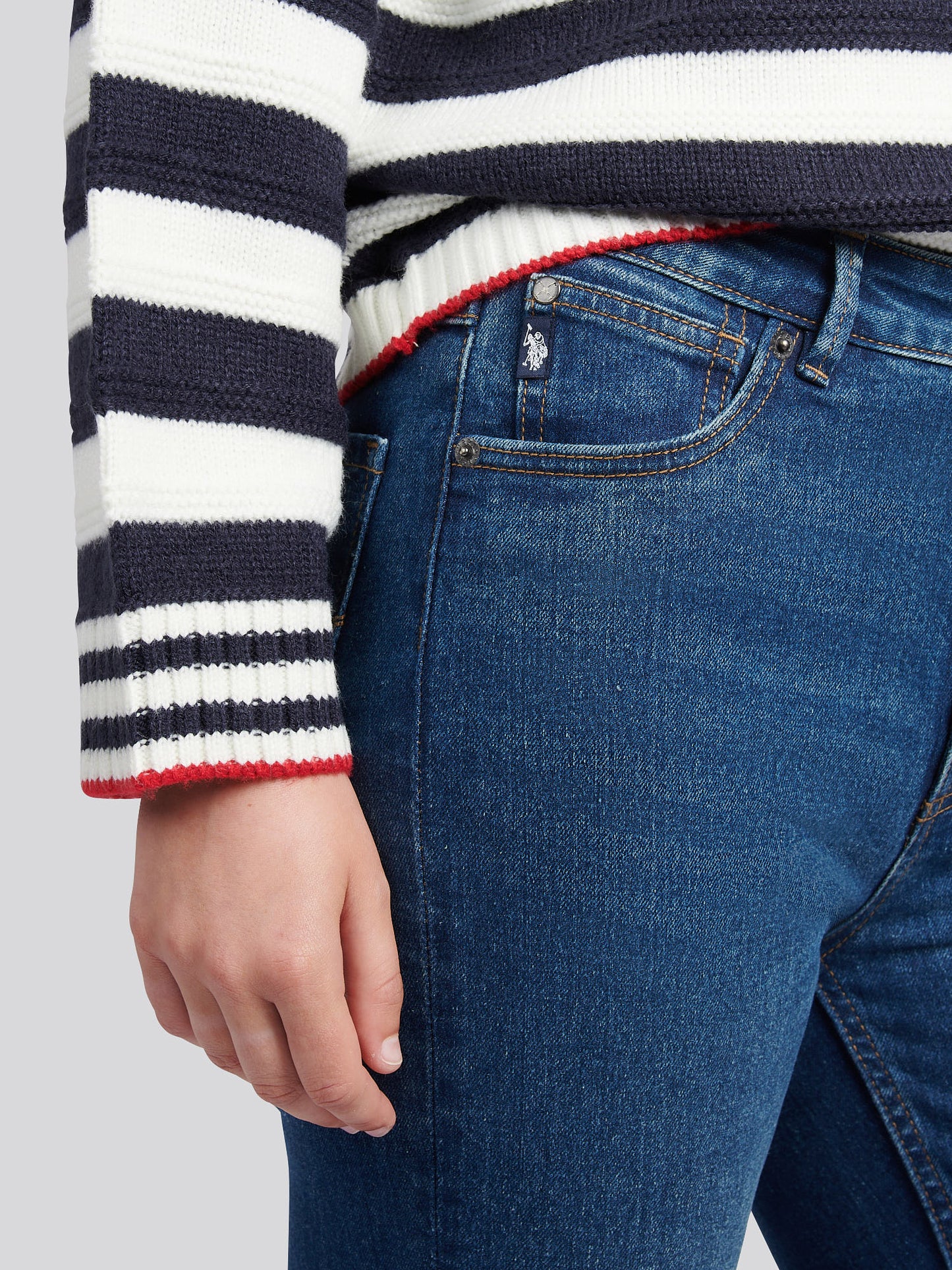 Womens Sculpture Skinny Fit in Mid Wash