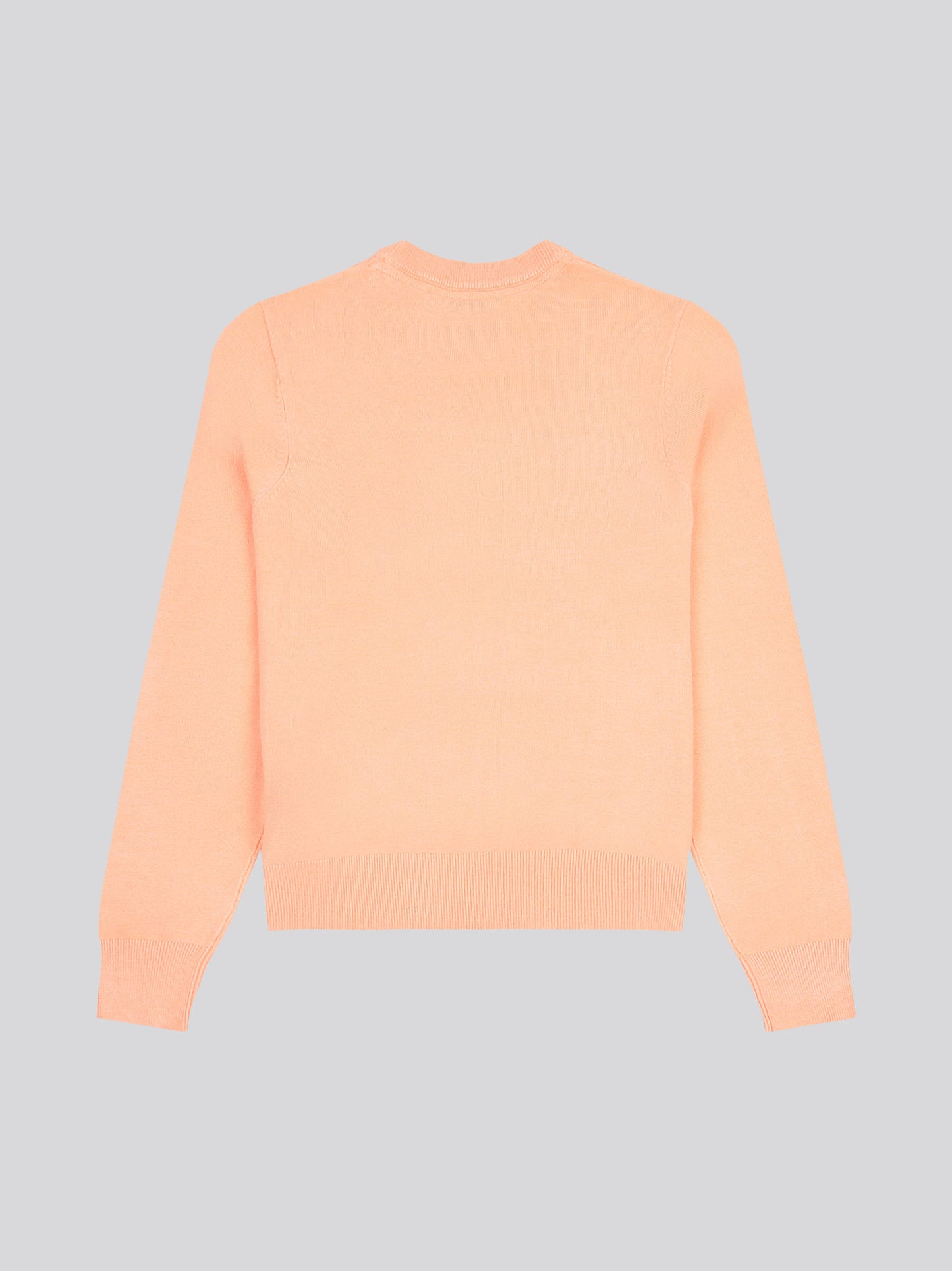 Womens Crew Neck Jumper in Peach Nectar