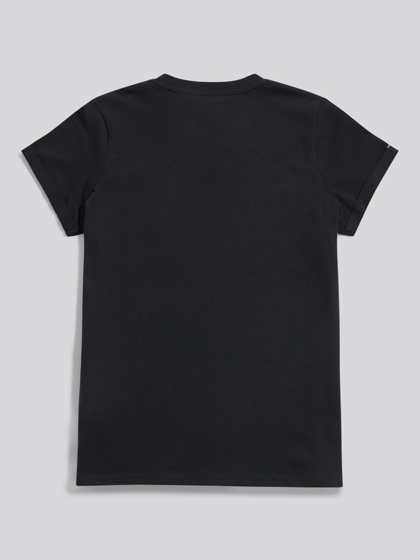 Womens Crew Neck T-Shirt in Black