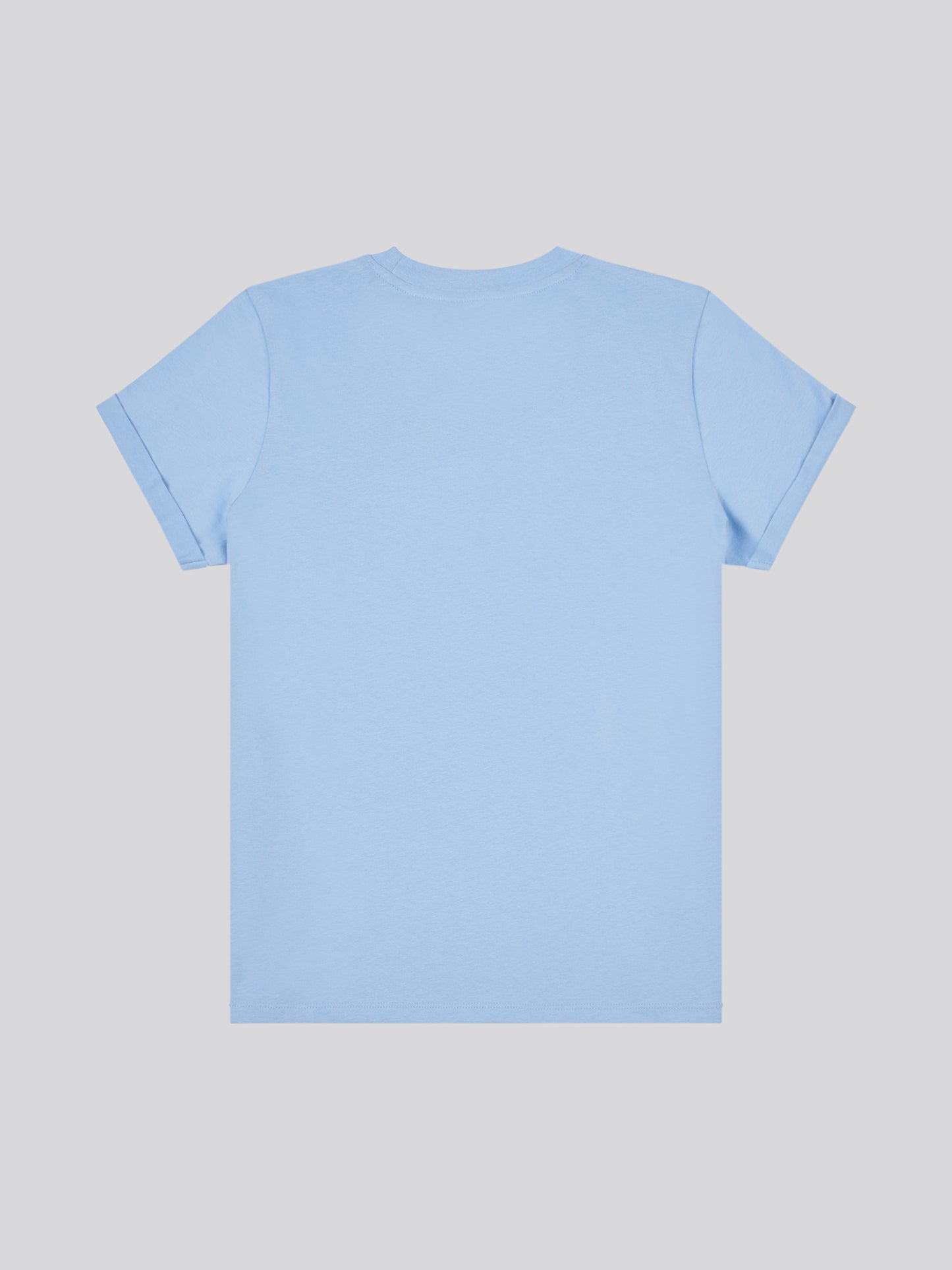 Womens Crew Neck T-Shirt in Vista Blue