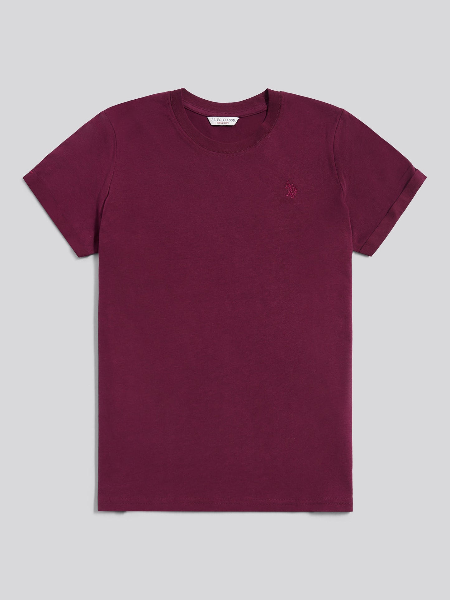 Womens Crew Neck T-Shirt in Fig