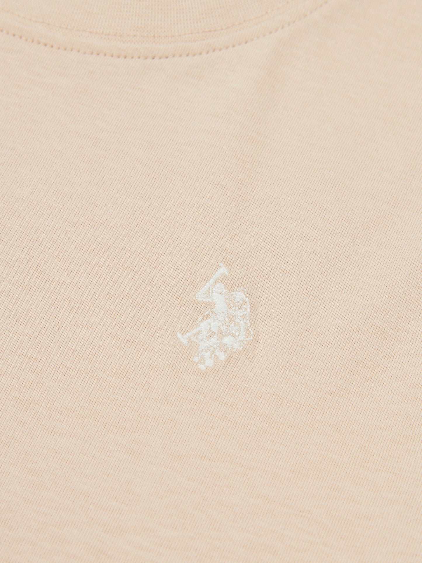 Womens Crew Neck T-Shirt in Smoke Gray