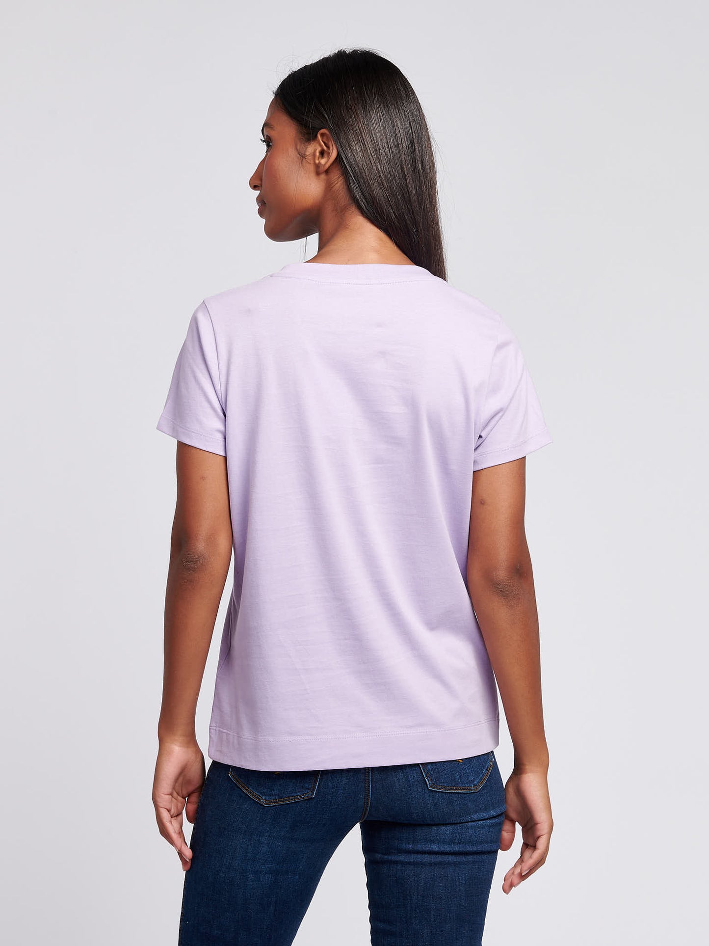 Womens V-Neck T-Shirt Viola