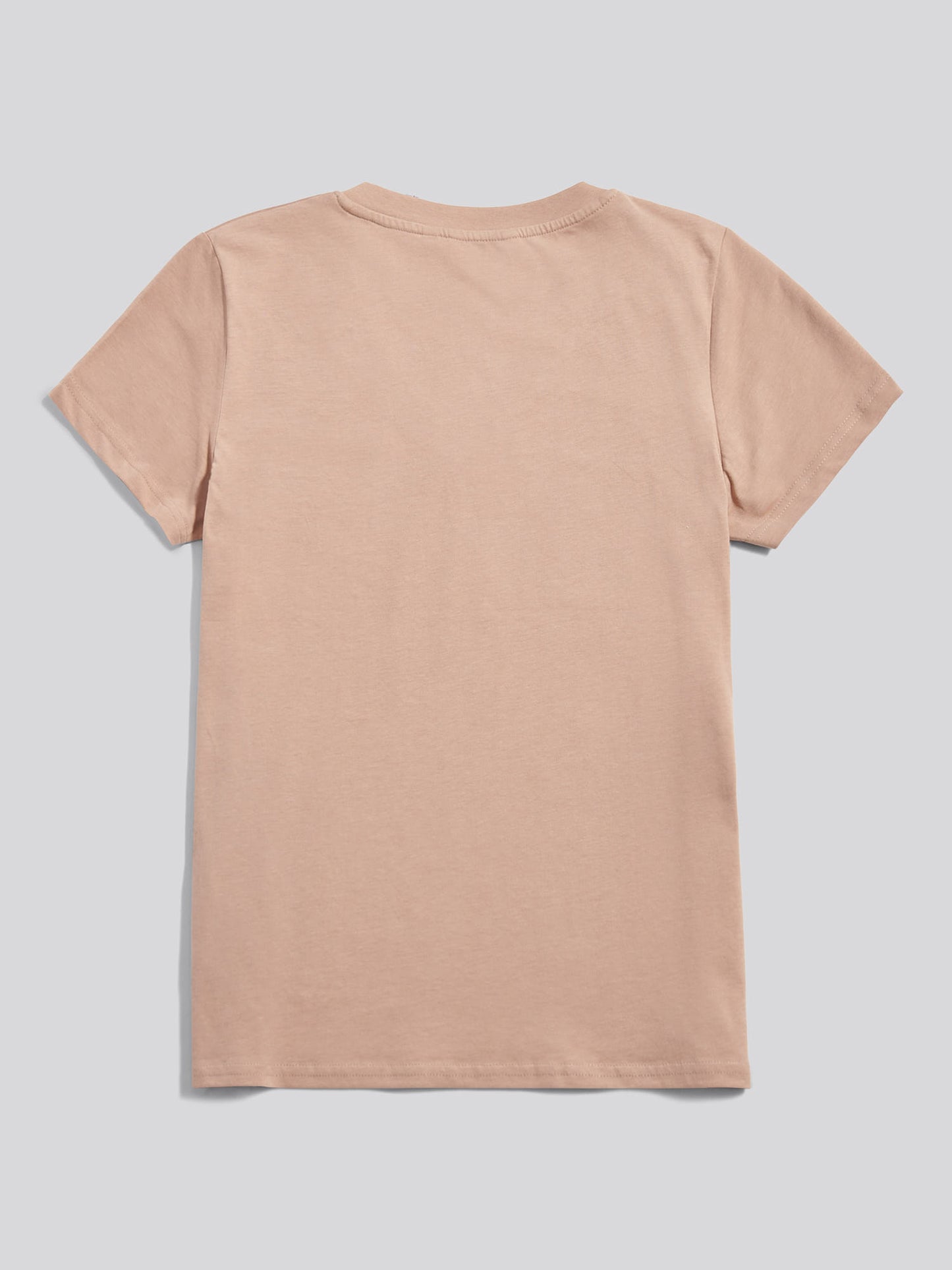 Womens V-Neck T-Shirt in Natural