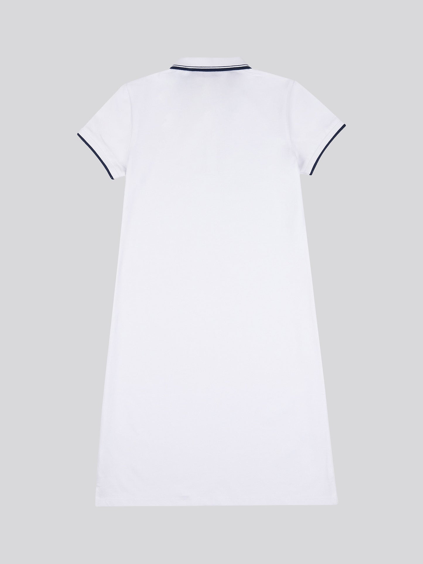 Womens Polo Dress in Bright White