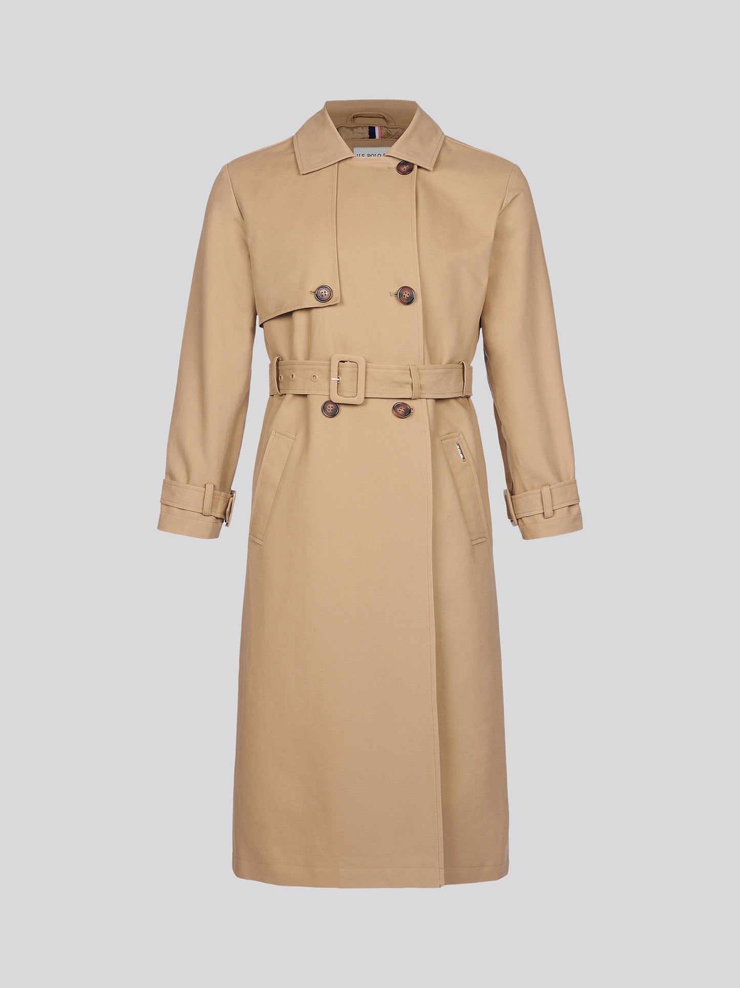 Womens Trench Coat in Incense