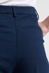 Womens Skinny Leg Trouser in Navy Blue