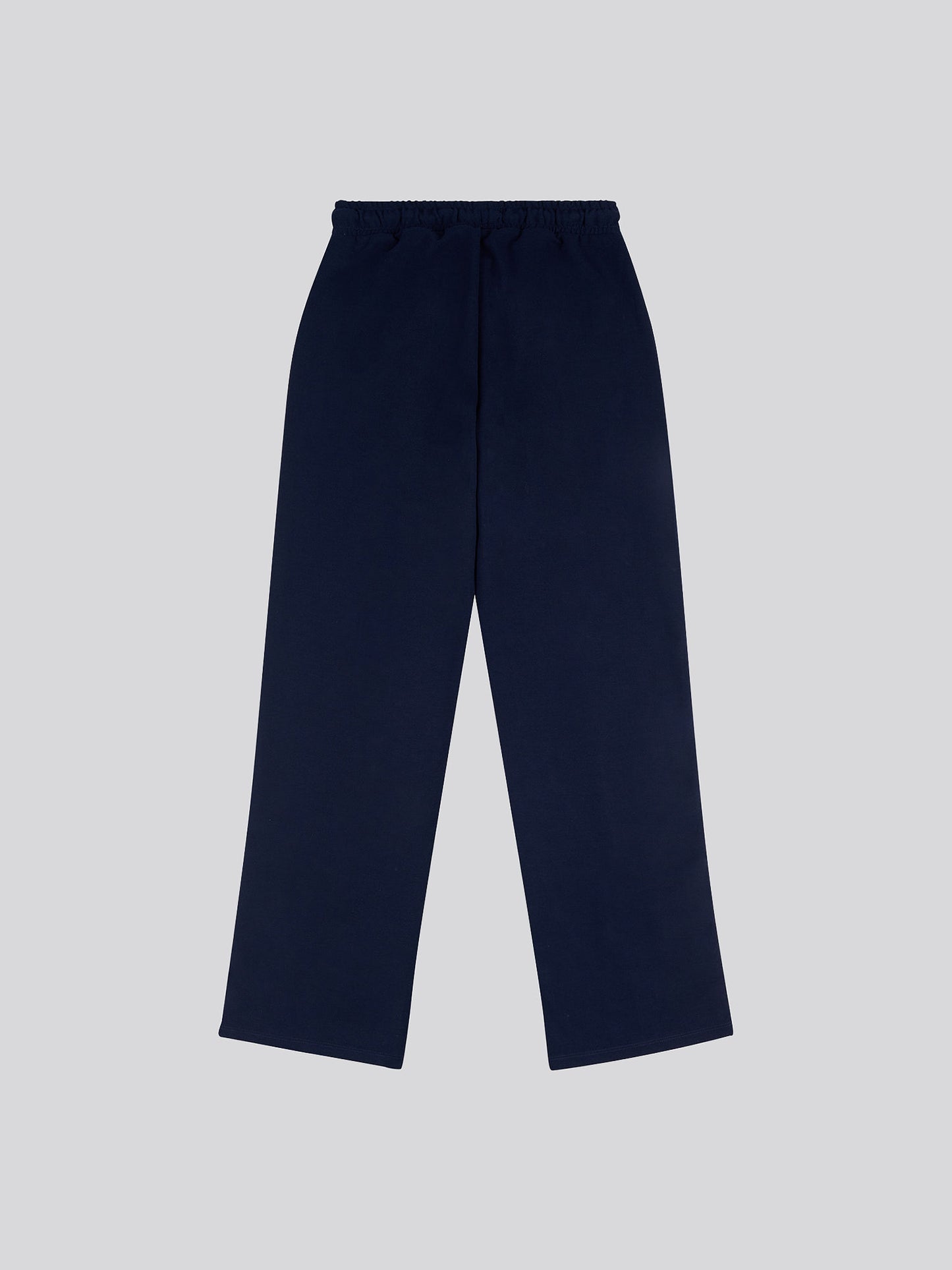 Womens Stripe Trim Flare Joggers in Navy Iris