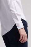 Womens Classic Fit Oxford Shirt in Bright White